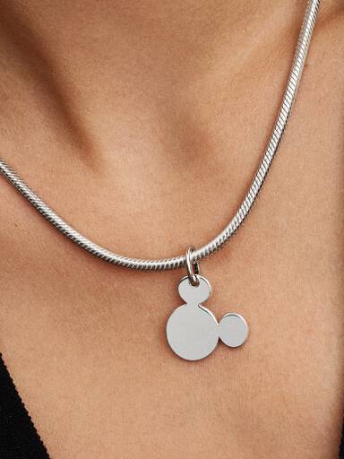 Disney Mickey Mouse Engravable Dangle Charm - Image 2